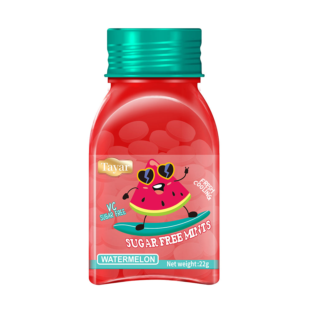 Watermenlon Vitamin Sugar Free Mint Candy