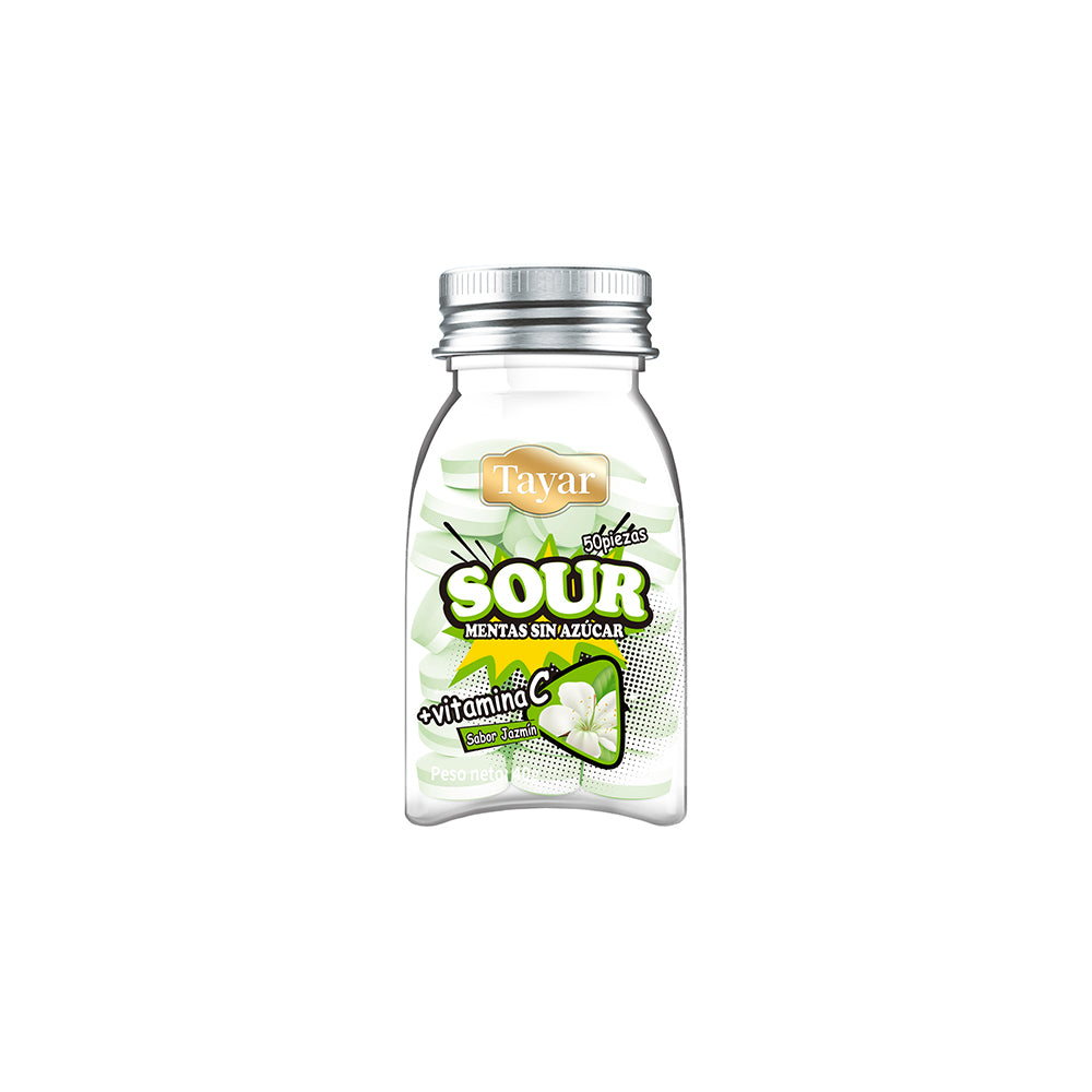 Sour Sugar Free Mint Candy Lozenge